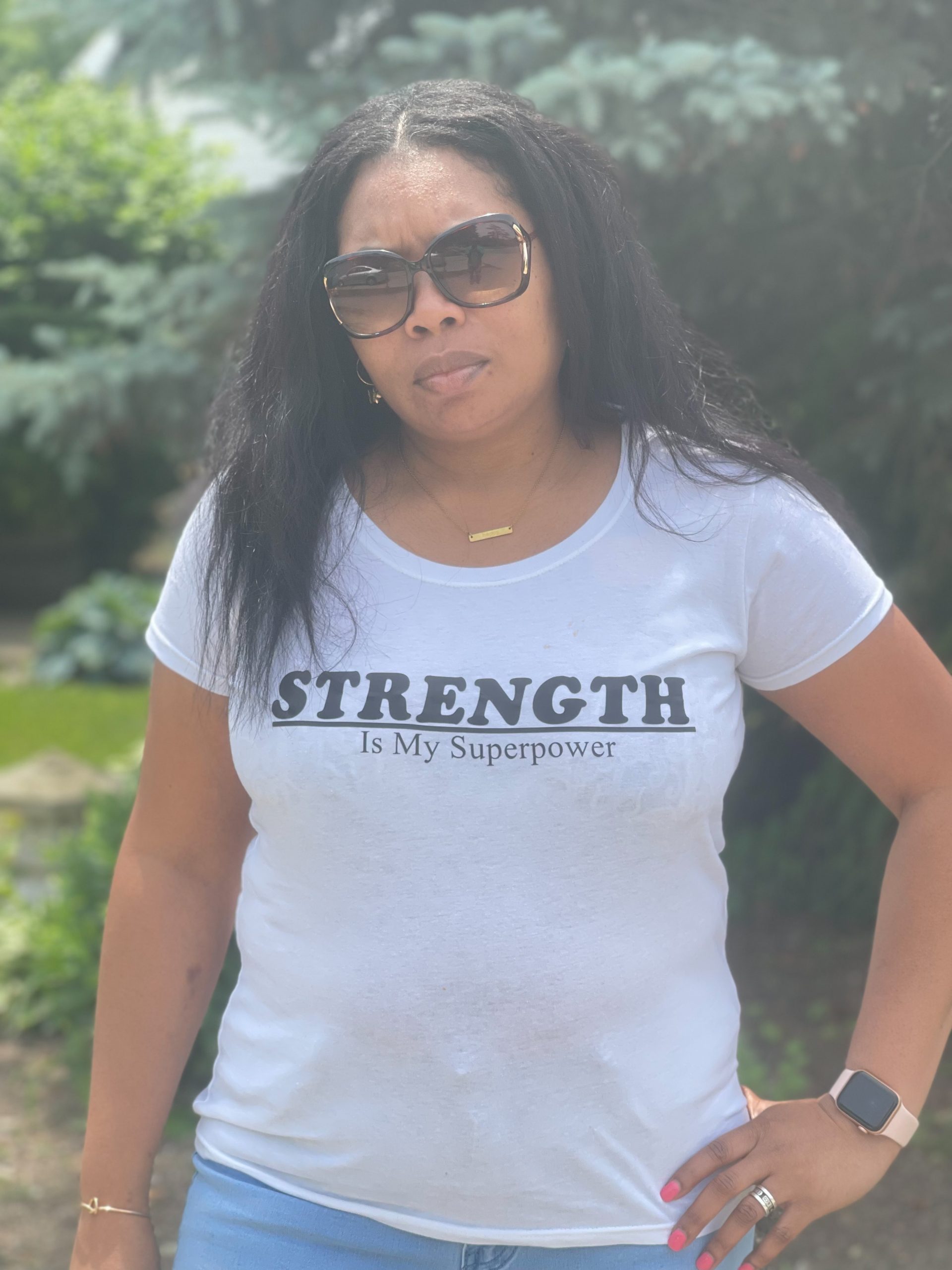 Women's Top "Strength Is My Superpower" - Image 4