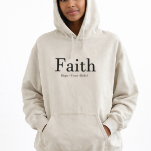 Faith Hoodie – Hope • Trust • Belief